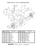 Предварительный просмотр 11 страницы Agri-Fab 14 cu. ft. Farm/Yard Cart 45-01773 Owner'S Manual