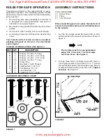 Preview for 2 page of Agri-Fab 45-01772 Owner'S Manual