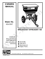 Agri-Fab 45-0187 Owner'S Manual preview