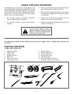 Preview for 2 page of Agri-Fab 45-02102-101 Owner'S Manual