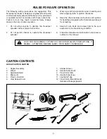 Preview for 2 page of Agri-Fab 45-02103-101 Owner'S Manual