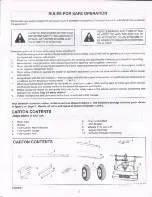 Предварительный просмотр 2 страницы Agri-Fab 45-02111 Owner'S Manual