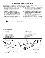 Preview for 2 page of Agri-Fab 45-02212 Owner'S Manual