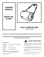 Agri-Fab 45-0267 Owner'S Manual preview