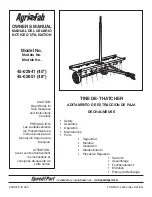 Предварительный просмотр 1 страницы Agri-Fab 45-02941 Owner'S Manual