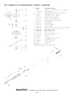 Предварительный просмотр 27 страницы Agri-Fab 45-03052 Owner'S Manual