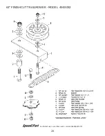 Предварительный просмотр 28 страницы Agri-Fab 45-03052 Owner'S Manual