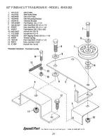 Предварительный просмотр 29 страницы Agri-Fab 45-03052 Owner'S Manual