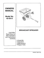 Agri-Fab 45-0313 Owner'S Manual preview