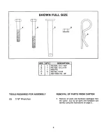 Preview for 3 page of Agri-Fab 45-0313 Owner'S Manual