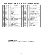 Предварительный просмотр 2 страницы Agri-Fab 45-0383 Repair Parts