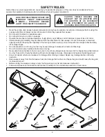 Preview for 2 page of Agri-Fab 45-04561 Owner'S Manual