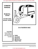 Agri-Fab 501885 Owner'S Manual предпросмотр