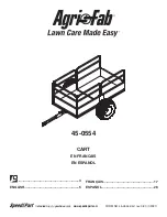 Agri-Fab Lawn Care Made Easy 45-0554 Assembly Instructions Manual preview