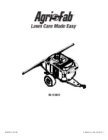 Agri-Fab Lawn Care Made Easy 45-0589 Manual preview