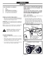 Preview for 4 page of Agri-Fab LBD48D Owner'S Manual