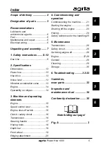 Preview for 5 page of Agria 1000 Operating Instructions Manual