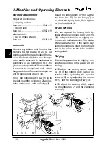 Preview for 20 page of Agria 1000 Operating Instructions Manual