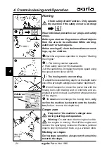 Preview for 24 page of Agria 1000 Operating Instructions Manual