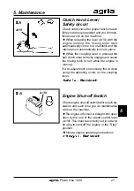 Preview for 27 page of Agria 1000 Operating Instructions Manual