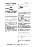 Preview for 3 page of Agria 2294 071 Operating Instructions Manual