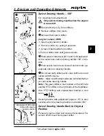 Preview for 27 page of Agria 3600 Operating Instructions Manual