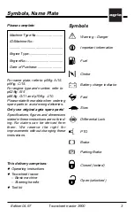 Preview for 3 page of Agria 3900 Operating Instructions Manual