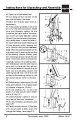 Preview for 8 page of Agria 3900 Operating Instructions Manual