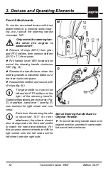 Preview for 32 page of Agria 3900 Operating Instructions Manual