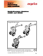 Agria 400E Operating Instructions Manual preview