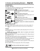 Preview for 23 page of Agria 400E Operating Instructions Manual