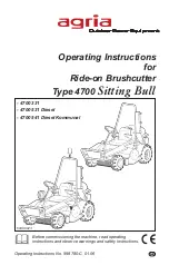 Preview for 1 page of Agria 4700 331 Operating Instructions Manual