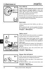 Preview for 36 page of Agria 4700 331 Operating Instructions Manual