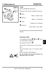 Preview for 37 page of Agria 4700 331 Operating Instructions Manual