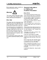 Preview for 8 page of Agria 6000 Operating Instructions Manual