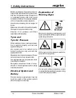 Preview for 12 page of Agria 6000 Operating Instructions Manual