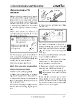 Предварительный просмотр 27 страницы Agria 6100 comfort Operating Instructions Manual