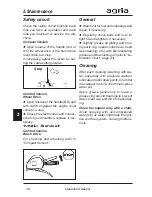 Предварительный просмотр 38 страницы Agria 6100 comfort Operating Instructions Manual