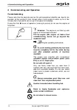 Preview for 24 page of Agria 7100 comfort Operating Instructions Manual