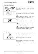 Preview for 28 page of Agria 7100 comfort Operating Instructions Manual