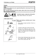 Preview for 32 page of Agria 7100 comfort Operating Instructions Manual