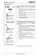 Preview for 36 page of Agria 7100 comfort Operating Instructions Manual