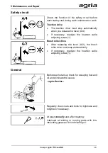 Preview for 39 page of Agria 7100 comfort Operating Instructions Manual