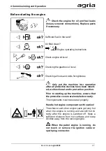 Preview for 27 page of Agria 8000 Translation Of The Original Operating Instructions