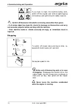 Preview for 34 page of Agria 8000 Translation Of The Original Operating Instructions