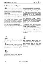 Preview for 38 page of Agria 8000 Translation Of The Original Operating Instructions