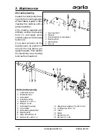 Предварительный просмотр 30 страницы Agria 8200-V4 Operating Instructions Manual