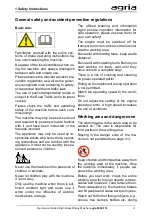 Preview for 9 page of Agria 9600-112 Translation Of The Original Operating Instructions