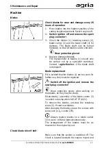 Preview for 47 page of Agria 9600-80 Translation Of The Original Operating Instructions