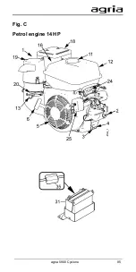 Предварительный просмотр 85 страницы Agria Cyclone 5900 Translation Of The Original Operating Instructions